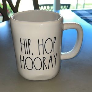 Rae Dunn Hip, Hop Hooray Mug